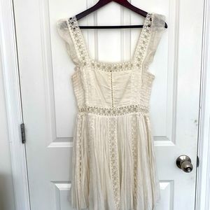 Free People Verona Dress Ivory Medium